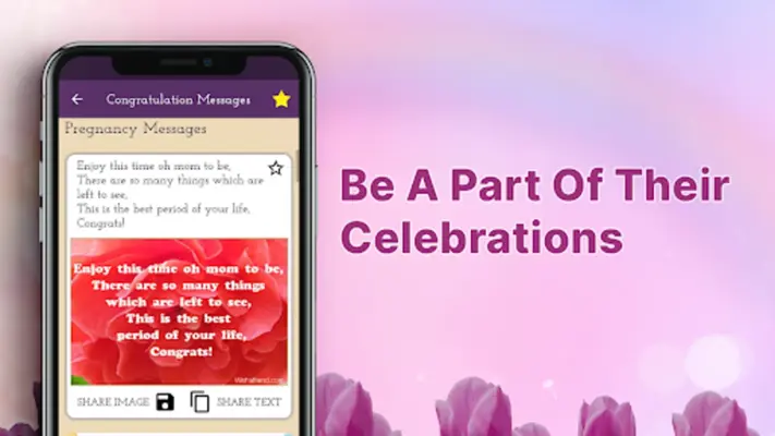 Congratulation Messages Wishes android App screenshot 2