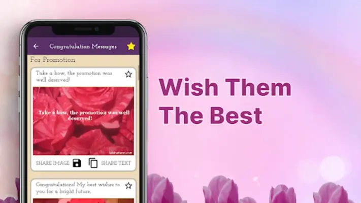 Congratulation Messages Wishes android App screenshot 3